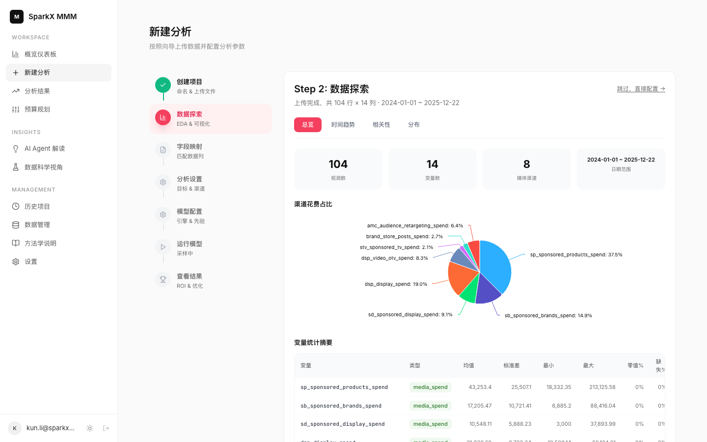 数据上传与概览